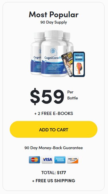 Cognicare pro Price 3 bottle